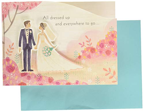 Book Cover Hallmark Paper Wonder Paper Craft Wedding Card (Beautiful Journey)