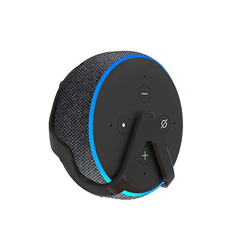Book Cover Health-Made Wall Mount For Echo Dot 3rd Generation Speaker Wall Holder Wall Hanger Stand Bracket Firm Holder Portable and Secure Black