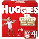 Huggies Little Snugglers Baby Diapers, Size Newborn, 128 Count