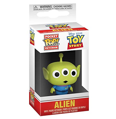 Book Cover Funko POP Keychain: Toy Story - Alien,Multicolor