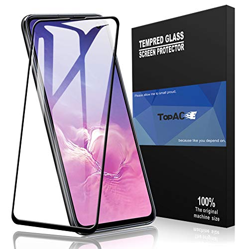 TopACE for Samsung Galaxy S10e Screen Protector, Tempered Glass 9H Hardness [Case Friendly][Anti-Scratch][Bubble Free] Compatible for Samsung Galaxy S10e (Black)