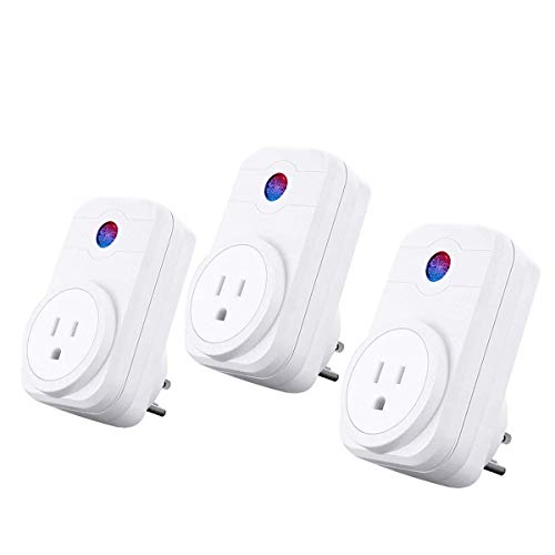 SIPAILING Smart plug wifi socket Work with Amazon Alexa and Google Assistant IFTTT, Only 2.4GHz Timer Function Wifi Outlet Remote Control, No Hub Required (3 pack)