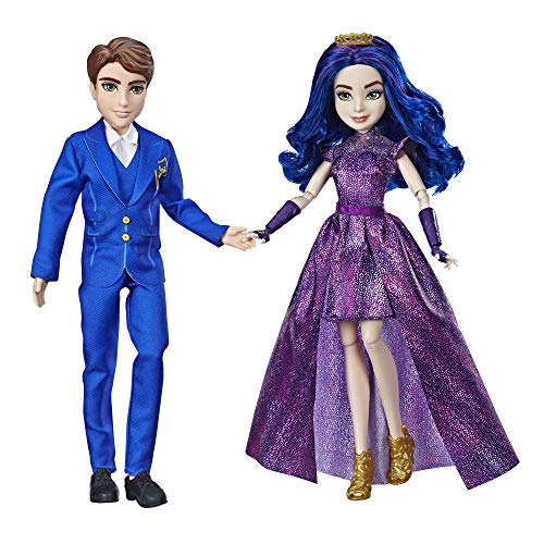 Book Cover Disney Descendants 3 Royal Couple Engagement, 2-Doll Pack with Fashions and Accessories