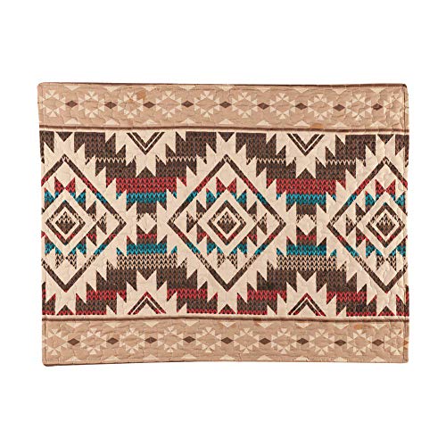 Book Cover Collections Etc Southwest Geometric Aztec Pillow Sham with Tribal Pattern Border - Decorative Bedroom Accent