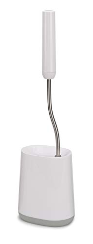Joseph Joseph 70522 Flex Lite Toilet Brush with Holder - Grey/White
