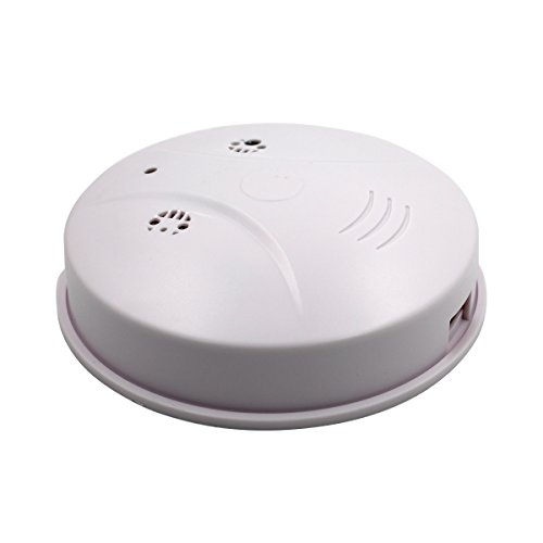 Winsper HD 1080P WiFi C mara Detector de Humo, Tel‚fono M¢vil Control Remoto Detecci¢n de Movimiento Mini Grabadora de V¡deo para Hogar Oficina Almacenamiento (Video solamente)