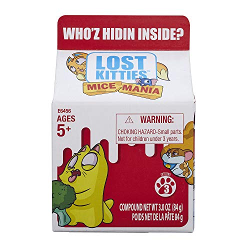 Lost Kitties Mice Mania Singles Toy, Series 3, 24 to Collect, Ages 5 & Up (Randomly Assorted. Product May Vary.)