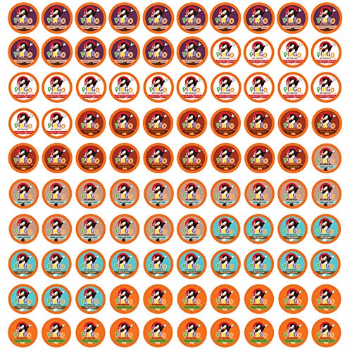 Pingo Hot Chocolate Pods for Keurig KCup Brewers, Variety Pack, 100 Count