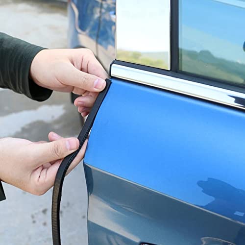 16Ft(5M) Car Door Edge Guards U Shape Edge Trim Rubber Seal Protector Car Protection Door Edge Fit for Most Car