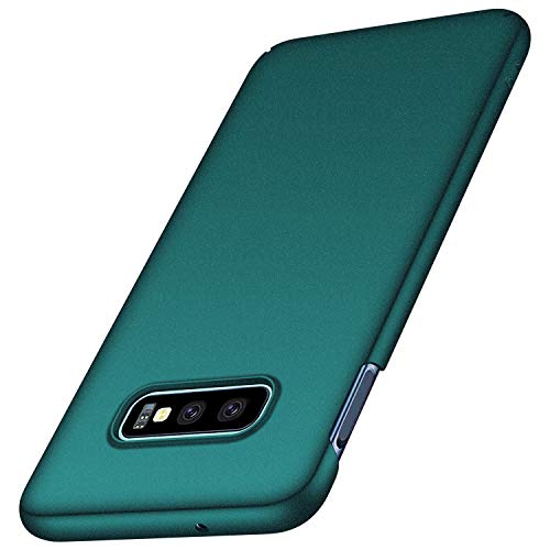 Anccer Compatible for Samsung Galaxy S10e Case [Colorful Series] [Ultra Thin] Premium PC Material Slim Cover for Samsung Galaxy S10e - Gravel Green