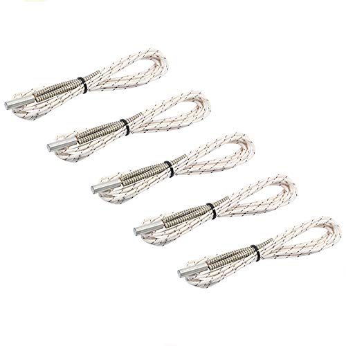 WINSINN 24V 50W Heater Cartridge 620 Heating Tube HT-NTC100K Thermistor 1M for Ender 3 CR-10 Sensor Heater Block V6 J-Head Hotend Extruder 3D Printer (Pack of 5Pcs)