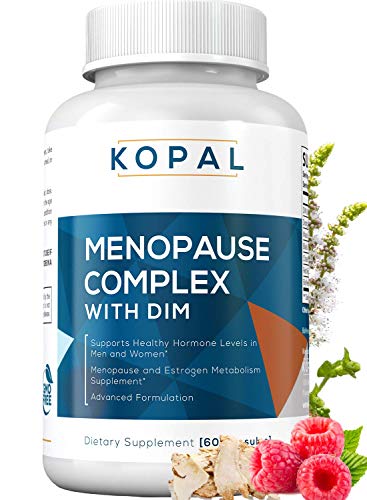 Book Cover Menopause Relief â€“ USA Made, Dr. Formulated Supportâ€“ Powerful, Gentle, Natural Dim Hormonal Balance Supplement for Women, Night Sweats, Hot Flashes | 250mg DIM + BioPerineÂ®, Dong Quai, Black Cohosh
