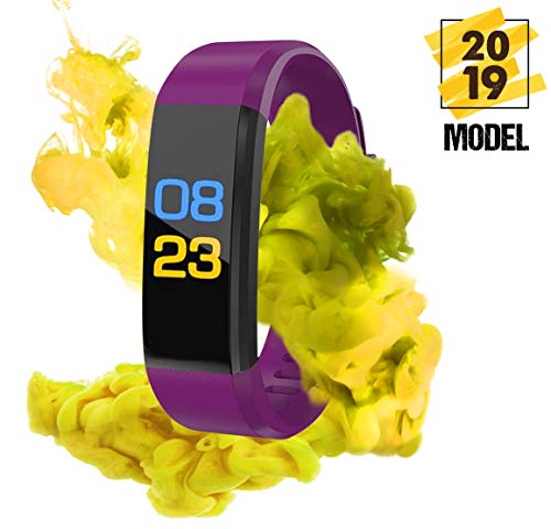 American Sparrow Fitness Tracker Fitness Activity Tracker, Heart Rate Monitor, Blood Pressure Watch,Calorie Counter Watch for Women, Waterproof Color Screen, Sports Wrist Bands for Kids Women Men