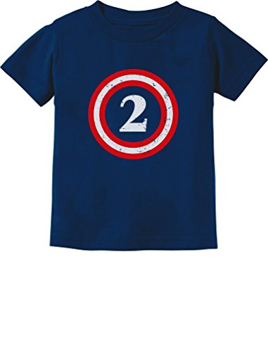 Captain 2nd Birthday Shirt Boy Girl 2 Year Old Gifts Toddler Kids T-Shirt