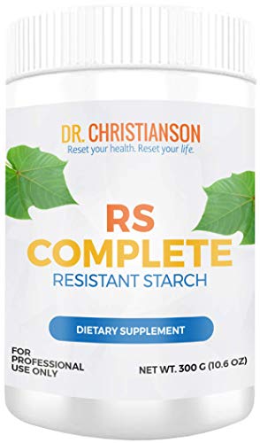 Book Cover Dr. Christianson RS Complete - Resistant Starch Powder (30 Servings, 300 Grams)