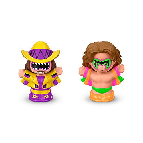WWE Ultimate Warrior & "Macho Man" Randy Savage Figures by Little People