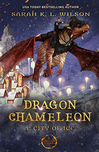 Book Cover Dragon Chameleon: City of Ice