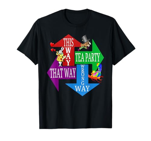 Madhatter Alice in Wonderland-Men Women Kids T Shirt