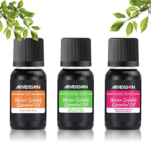100% Pure Essential Oil Blend Set - Therapeutic Grade Natural Essential Oils for Ultrasonic Diffusers l Helps Sleep l Relieve Stress l Cheerful Mood, 15ML