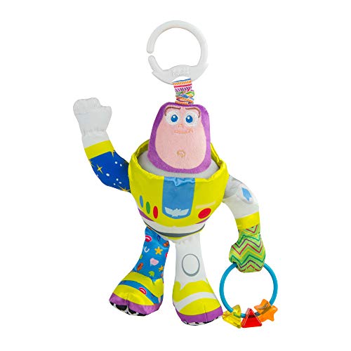 Book Cover Lamaze Disney/Pixar Toy Story Clip & Go Buzz Lightyear Stroller Toy