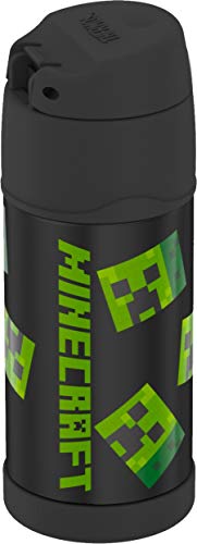 Book Cover Thermos F4019MI6 Funtainer 12 Ounce Bottle, Minecraft