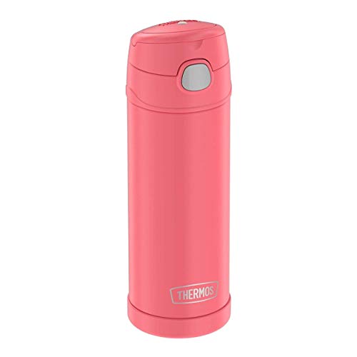 Thermos Funtainer 16 Ounce Bottle, Coral