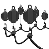 VeeR VR Cable Management - Virtual Reality Wire Ceiling Pulley System for Oculus Rift S/Lenovo/Playstation VR/HTC Vive/HTC Vive Pro/Samsung Odyssey VR Accessories