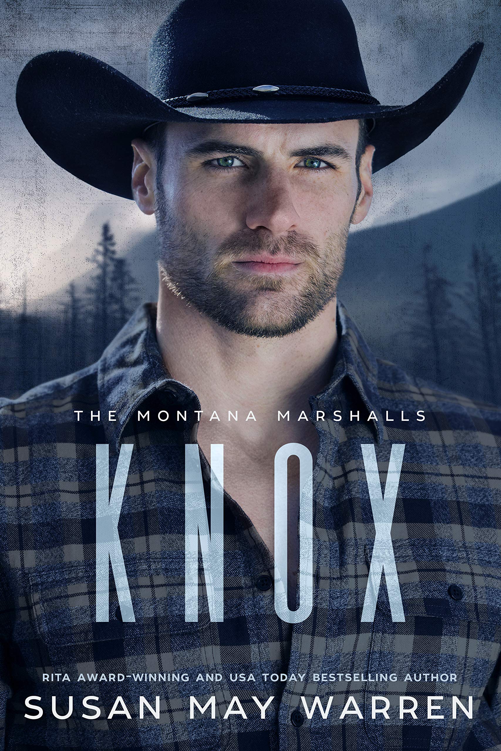 Book Cover KNOX: An inspirational romantic thriller about a protective hero bullrider and a rising country music star… (The Marshall Family Saga Book 1)