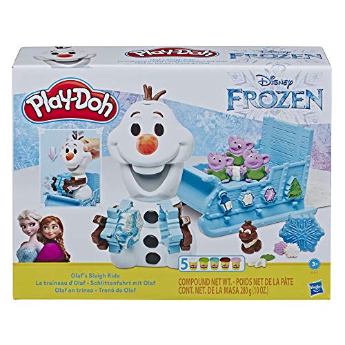 Book Cover Play-Doh Featuring Disney Frozen Olaf's Sleigh Ride