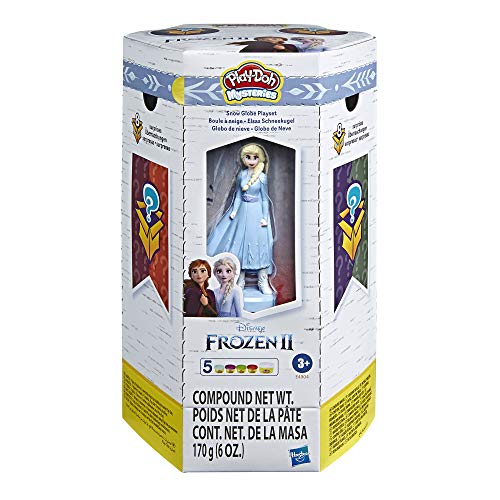 Book Cover Play-Doh Mysteries Disney Frozen 2 Snow Globe Playset Surprise Toy with 5 Non-Toxic Play-Doh Colors
