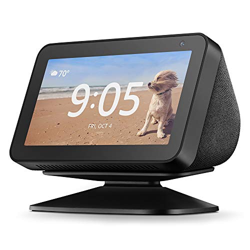 Book Cover Echo Show 5 (1st Gen) Adjustable Stand - Black