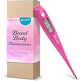 Fertility Basal Thermometer for Ovulation - iProven BBT-271B - 1/100th Accuracy - Trying to Conceive The Natural Way - Monitor Your Waking Temperature - Ovulation Tracking and Prediction