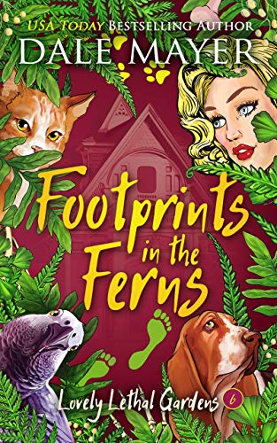 Book Cover Footprints in the Ferns (Lovely Lethal Gardens Book 6)