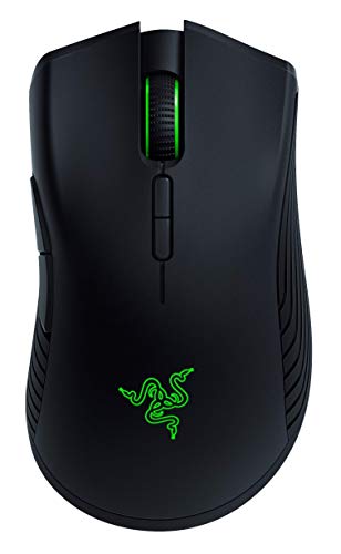 Razer Mamba Wireless 2018. True 16,000 DPS 5G Optical Sensor, Wired-Wireless Capability (50 Hour Battery Life), Powered by Razer Chroma, Ergonomic Gaming Mouse (Renewed)