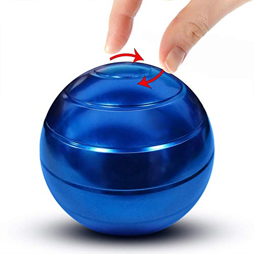 Manzelun Fidget Toys,Full Body Optical Illusion Kinetic Desk Toys Ball,Gifts for Men,Women,Kids Size 2.1"