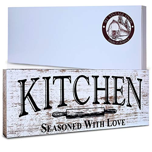 Kitchen Sign Rustic Kitchen Decor Farmhouse Wall Decor Made In America Kitchen Sign Wall Decor And Decorations