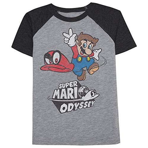 Book Cover Jumping Beans Little Boys' 4-12 Mario Odyssey Tee