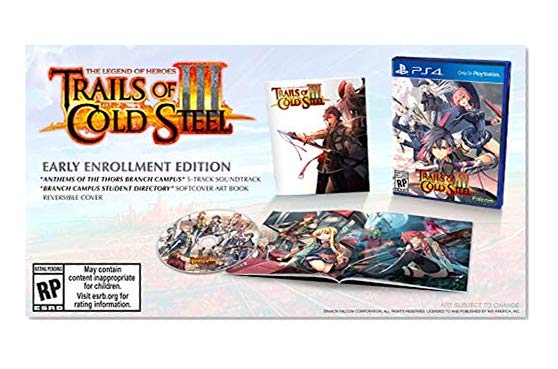 Book Cover The Legend of Heroes: Trails of Cold Steel III - PlayStation 4