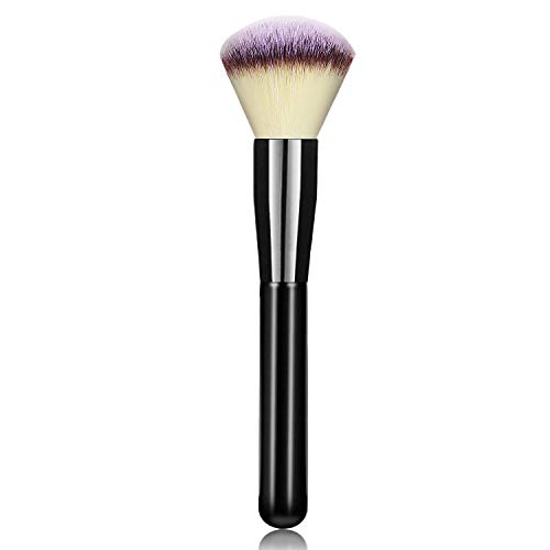 Foundation Makeup Powder Brush for Face, Hanamichi Makeup Brush Perfect for Blending Liquid, Cream or Flawless Powder Cosmetics - Buffing, Stippling, Concealer - Premium Quality