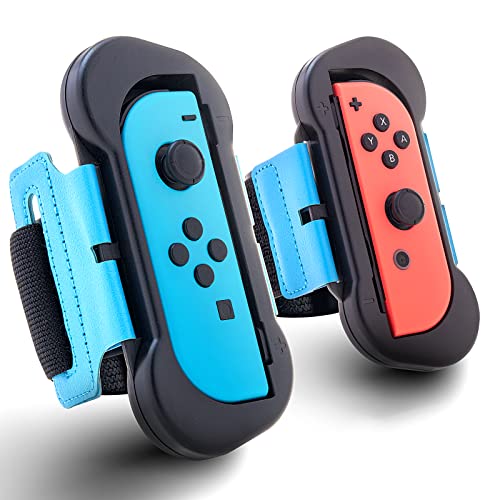 Switch Wrist Band, Switch Joy Con Wrist Bands for Switch Just Dance 2022 2021 2020 - 2 Packs (Fit for 4.72 - 7.5 inches wrist circumference)