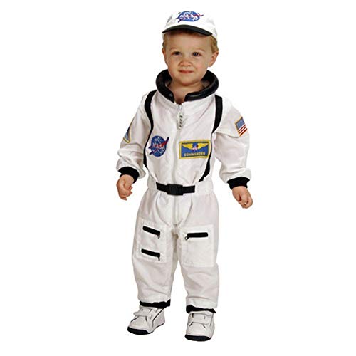 Book Cover Aeromax Jr. Astronaut Suit with NASA Patches and Diaper Snaps