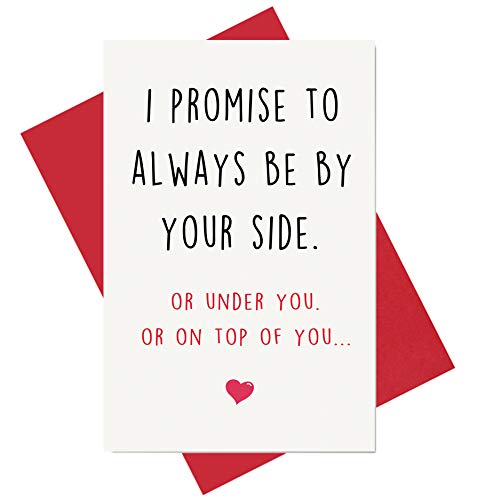 Alzombi Funny Anniversary Card for Men Women, Naughty Birthday Card for Him Her, Valentine's Day Cards for Boyfriend Husband Fiance Girlfriend Wife Fiancee