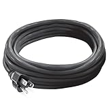 Sun Joe PJEXT20-163-BLK Vinyl Landscape Outdoor 20-Foot Extension Cord, Black