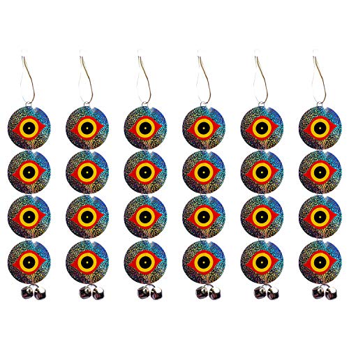 Bird Reflective Devices,Scare Bird Away - Bird Deterrent Scare Discs for Home Garden Double-Sided Bird Scare Control Devices,Keep All Birds Away