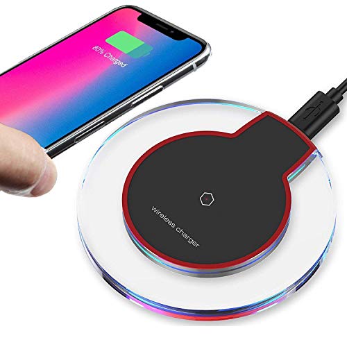 2019 Updated Wireless Charger Qi Wireless Charger Pad Compatible with Â¡Phone Xs MAX XR X 8 8 Plus 7 7 Plus 6s 6s Plus 6 6 Plus and More WXCC003