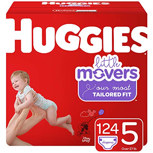 Book Cover Huggies Overnites Nighttime Diapers, Size 5, 58 Ct