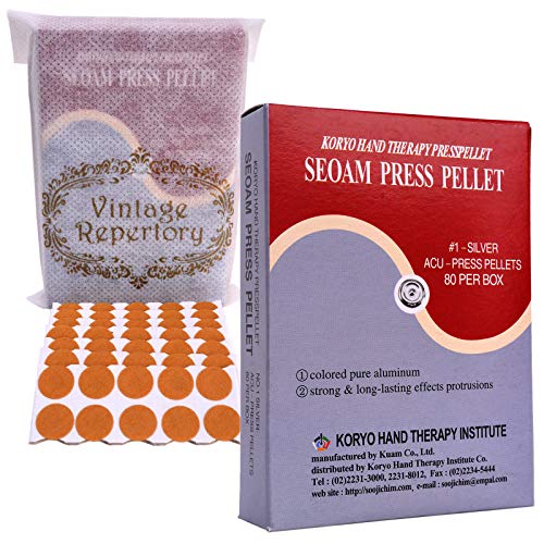 Korean Koryo Hand Therapy - KHT Seoam Seoambong Press Pellet #1-Silver (1)