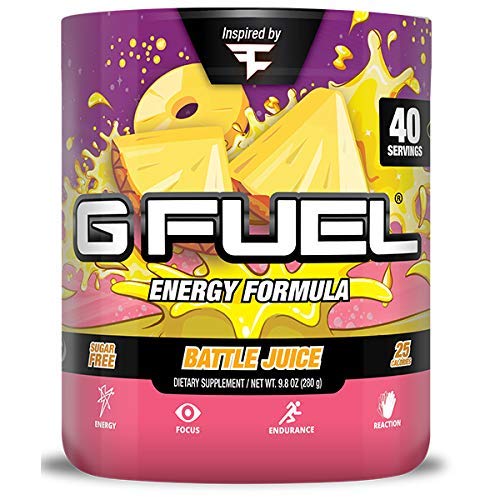 Book Cover G Fuel Faze Battle Juice Tub (40 Servings) Elite Energy and Endurance Formula Inspired by Faze Clan
