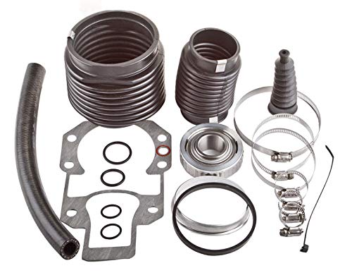 RPS Mercruiser Alpha One 1 Gen 2 Two Transom Exhaust, u-Joint, Shift, Bellows, Gasket, Gimbal Bearing kit, Replaces MerCruiser 30-803099T1