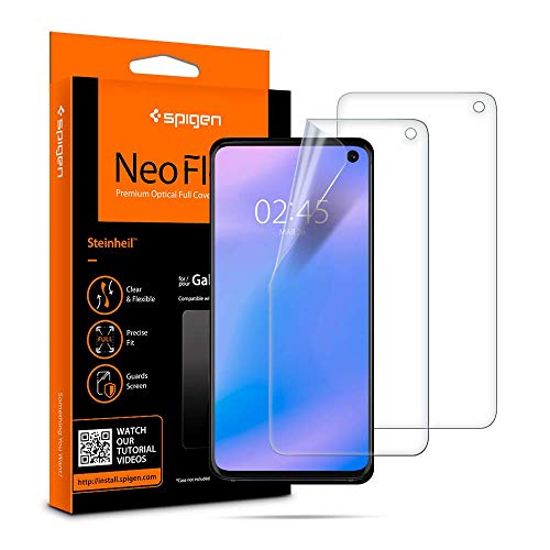 Spigen NeoFlex Screen Protector [TPU Film] Designed for Samsung Galaxy S10e [2019] (2 Pack)